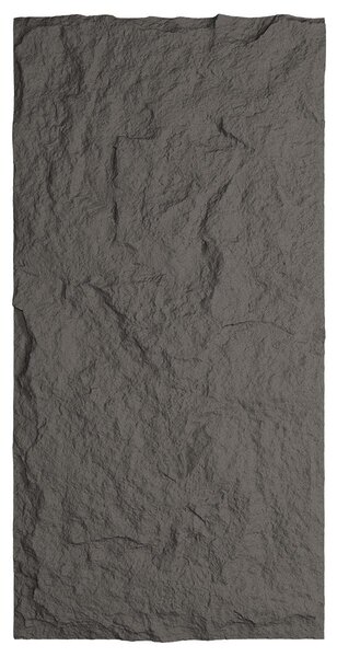 Divina Home Set 10 pz Pannello Decorativo effetto Roccia Pietra 3D 7,2 mt2 Rivestimento Murale in PU 120 x 60 x 1,6 Grigio Ossidiana - DH104834