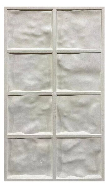 Divina Home Set 10 pz Pannello Decorativo effetto Roccia Pietra 3D 7,2 mt2 Rivestimento Murale in PU 120 x 60 x 1,6 Grigio Ossidiana - DH104834