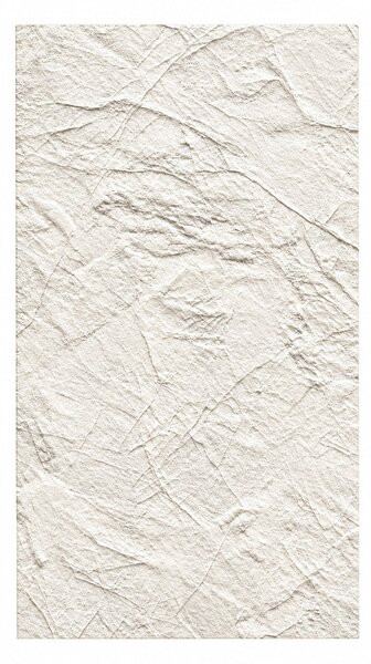 Divina Home Set 6 pz Pannello Decorativo effetto Pietra Gres 4,3 mt2 Rivestimento Murale PVC in UV 120 x 60 Pietra Bianco Leccese - DH104831