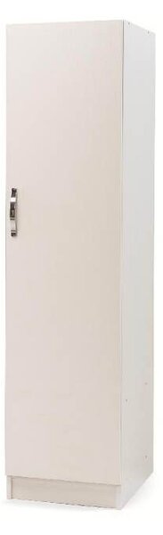 Armadio 180x45x60p cm 1 anta bianco frassinato