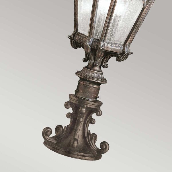 Kichler KL-TOURNAI3-L - Lampada da esterno TOURNAI 2xE14/60W/230V IP44 bronzo