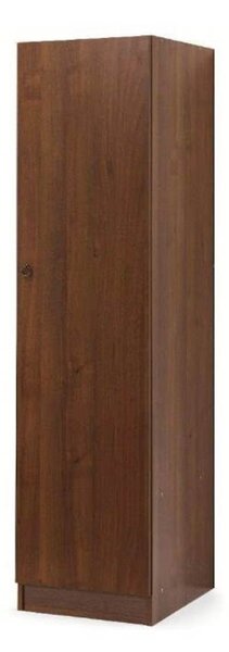 Armadio 180x45x60p cm 1 anta noce antico