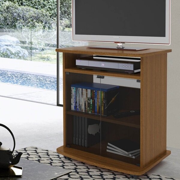 Mobile porta TV Crescendo 60 62x40x73H cm noce antico