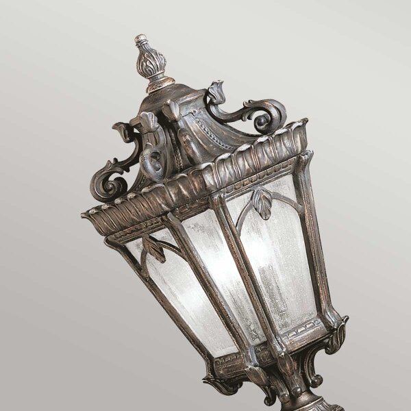Kichler KL-TOURNAI3-L - Lampada da esterno TOURNAI 2xE14/60W/230V IP44 bronzo