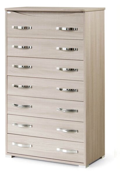 Cassettiera Settimino Maxi 127x76x41 cm olmo