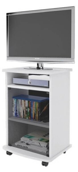 Mobile porta Tv Crescendo 50 47x40x73H cm bianco frassinato