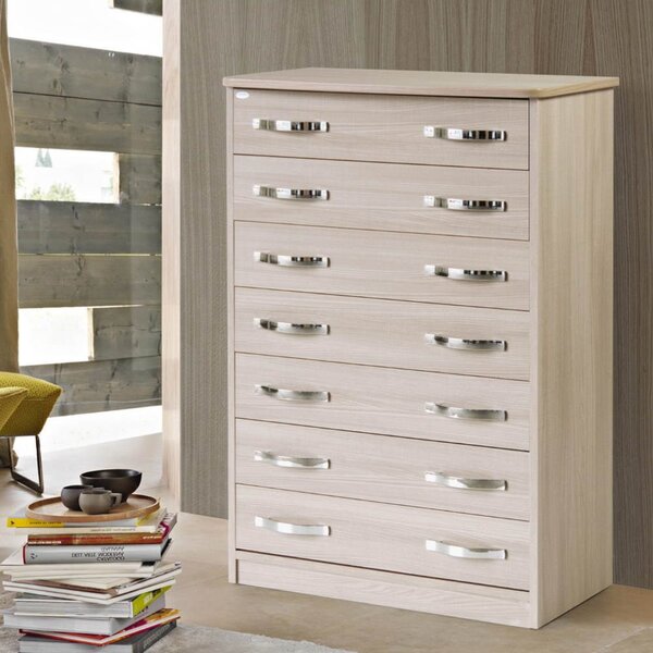 Cassettiera Settimino 75 111x76x42 cm olmo
