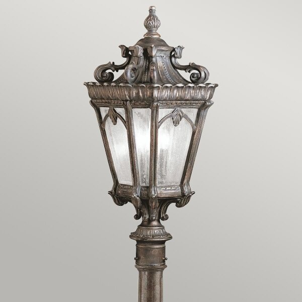Kichler KL-TOURNAI4-M - Lampada da esterno TOURNAI 1xE27/60W/230V IP44 bronzo
