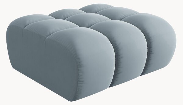 Pouf in velluto Halley