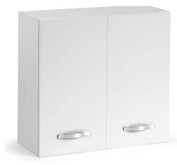 Pensile cucina 80x32x72H cm 2 ante bianco frassinato