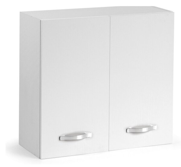Pensile cucina 80x32x72H cm 2 ante bianco frassinato