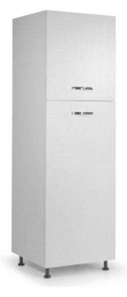 Colonna frigo 60x215H cm bianco frassinato