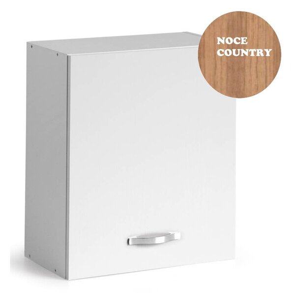 Pensile cucina 60x32x72H cm con anta noce country
