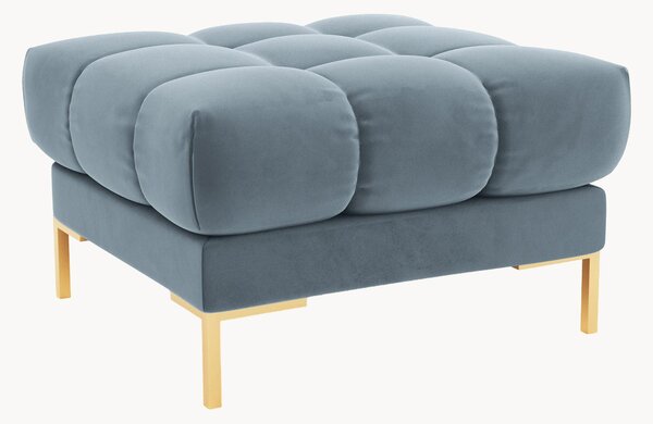 Pouf effetto velluto Bali