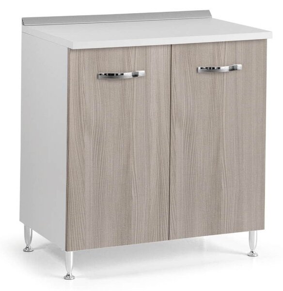 Base cucina 80x50x85H cm due ante olmo