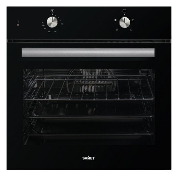 Forno multifunzione Calliope 2021 nero 2 manopole A+ Samet