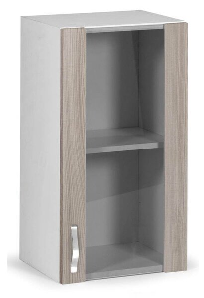 Vetrina pensile 40 cm olmo