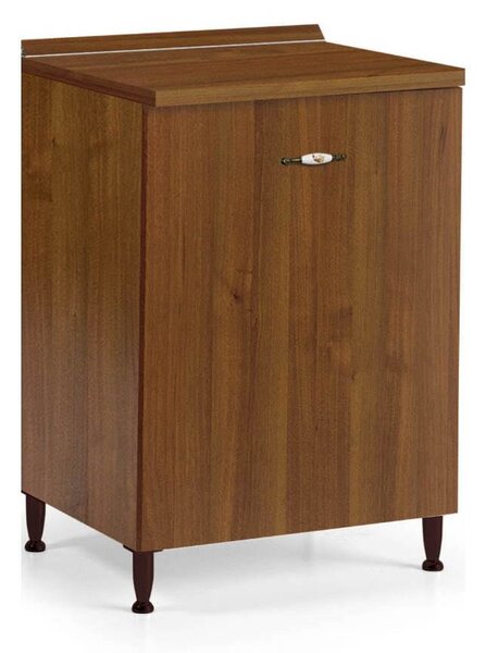 Base cucina con anta 60x50x85H cm noce antico
