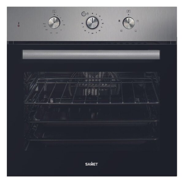 Forno multifunzione Calliope 2021 inox 3 manopole A+ Samet