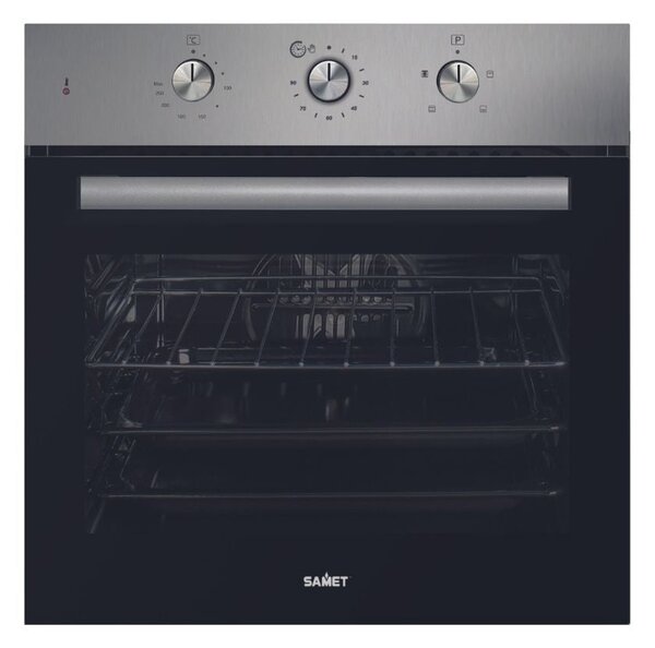Forno multifunzione Calliope 2021 inox 3 manopole A+ Samet