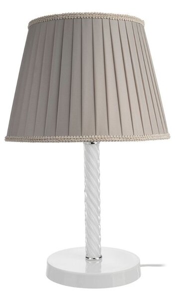 Lampada da tavolo Piray vetro bianco