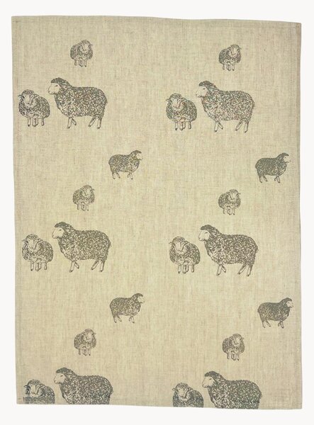 Strofinaccio in lino Sheep