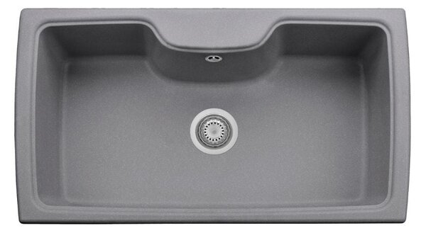 Lavello 88x50 cm Granito vasca croma Samet