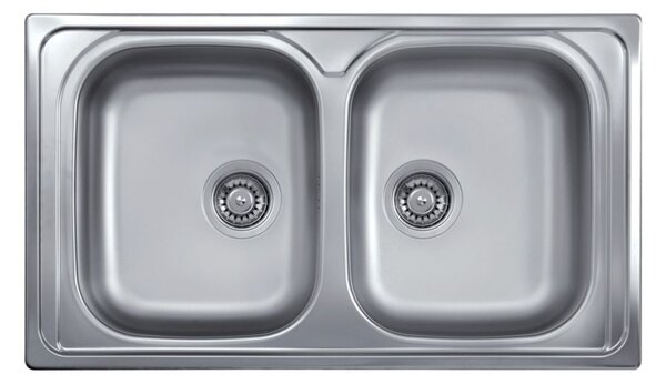 Lavello 86x50 cm doppia vasca