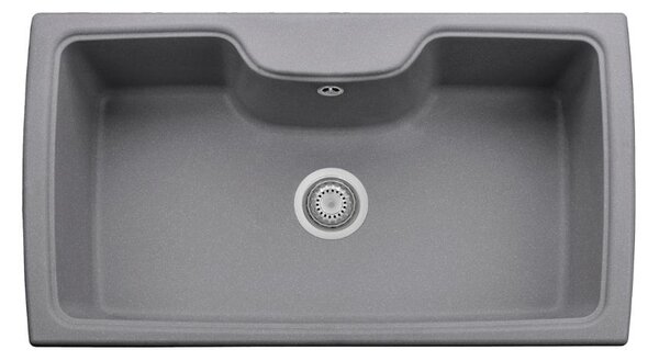 Lavello 88x50 cm Granito vasca croma Samet