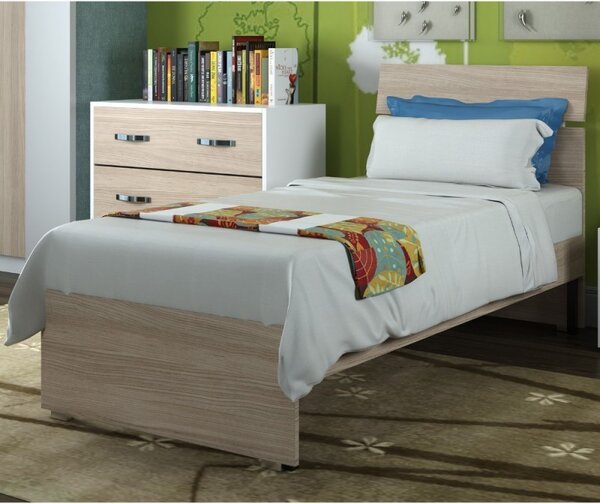 Letto Singolo 98x85x200 cm olmo