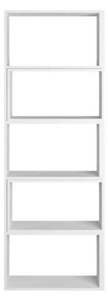 Libreria 72x22x200 cm Wish estensibile angolare bianca