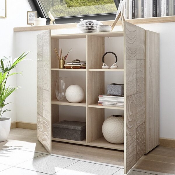 Mobile 121x42x111 cm 2 ante Jasna rovere samoa
