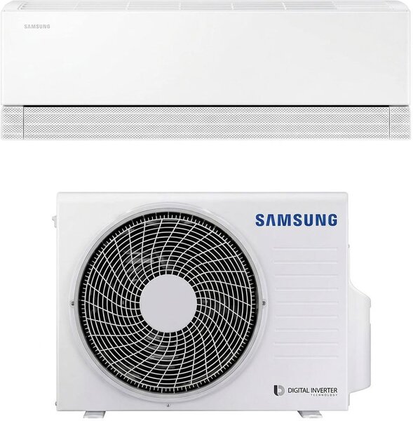 Samsung Climatizzatore 12000 Btu Inverter Monosplit Condizionatore con Pompa di Calore Classe A+++/A+++ R32 Wi-Fi (Unit Interna + Unit Esterna) -