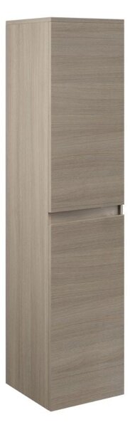 Colonna pensile bagno Trasimeno rovere fumo 31,4x31,5x136 cm