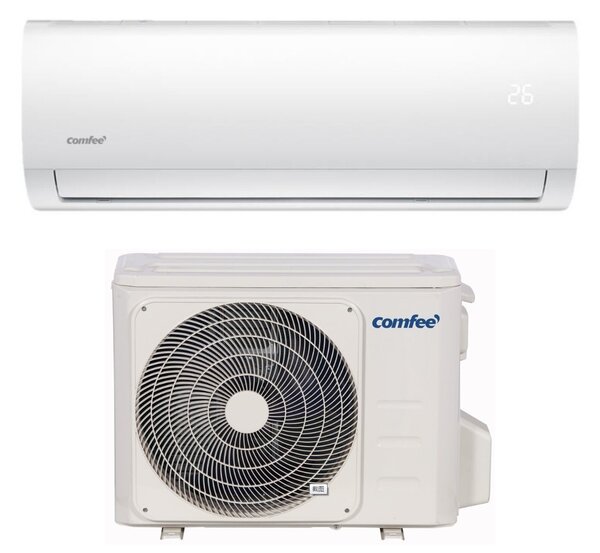 Comfee Climatizzatore 12000 Btu Inverter Monosplit Condizionatore con Pompa di Calore Classe A++/A+ R32 Wi-Fi (Unit Interna + Unit Esterna) - CF-