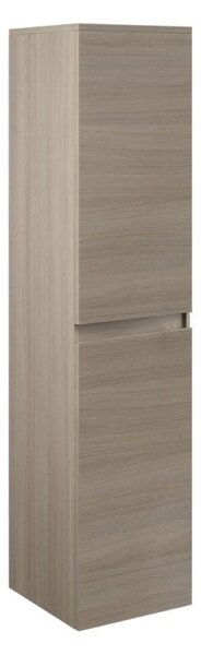 Colonna pensile bagno Trasimeno rovere fumo 31,4x31,5x136 cm