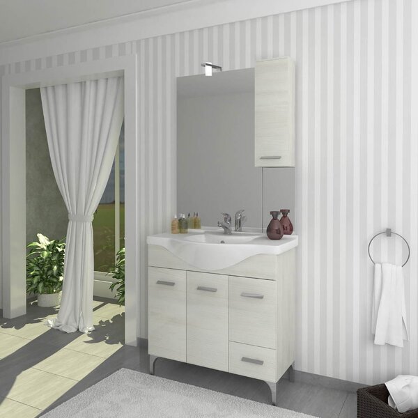 Mobile bagno Bolsena 85 con specchio