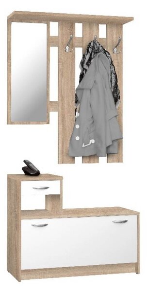 Mobile ingresso 100x180x30 cm Rudolf rovere