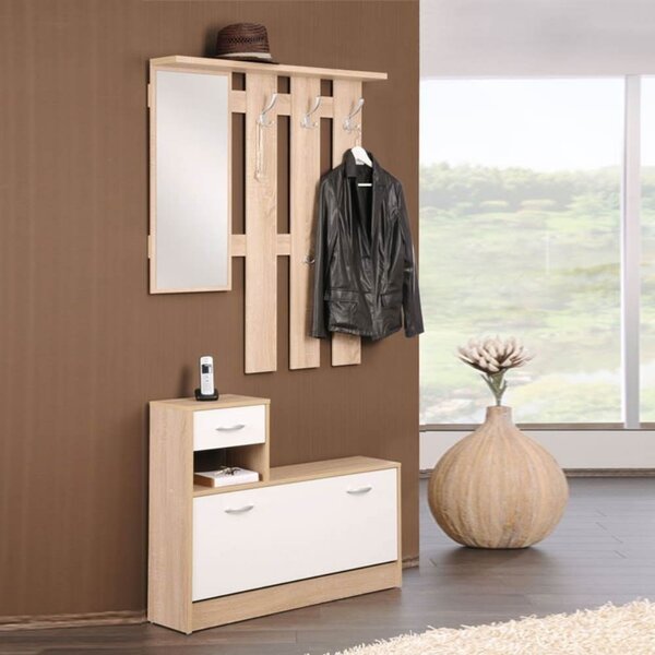 Mobile ingresso 100x180x30 cm Rudolf rovere
