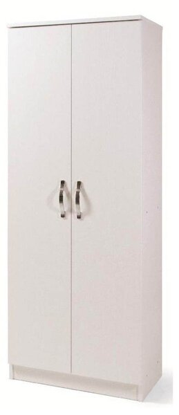 Scarpiera armadio 182x71x38 cm Gabriella bianco frassinato