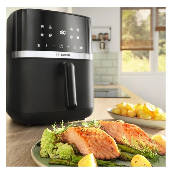 Bosch MAFS2462B Friggitrice ad Aria 6,2 Litri 4 Porzioni 7 Programmi