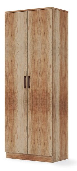 Scarpiera armadio 182x71x38 cm Gabriella noce country