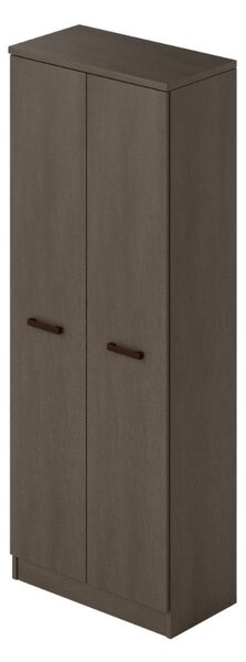 Armadio Portascope 71x38x182 cm con 5 ripiani Gabriella fango