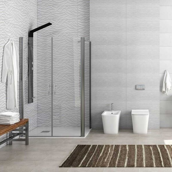 Kamalu box doccia 80x70 angolare apertura 70cm saloon ks2800-ssn