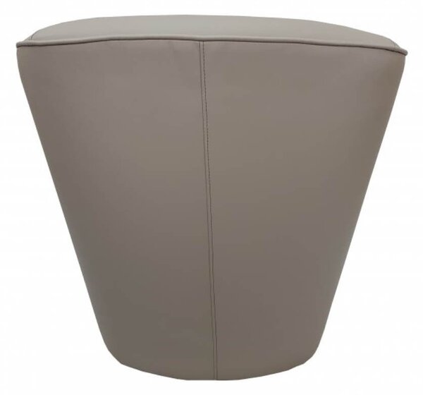 Poltrona Adda 75x66x76 cm in Similpelle tortora
