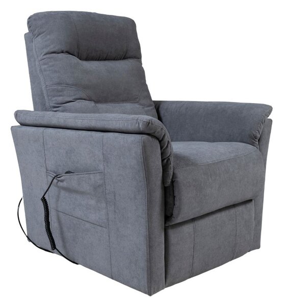 Poltrona alzapersona Alessia 79x94102 cm 2 motori tessuto Twist 20