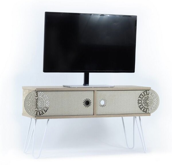 Porta TV Ilia rovere 106x30x48H