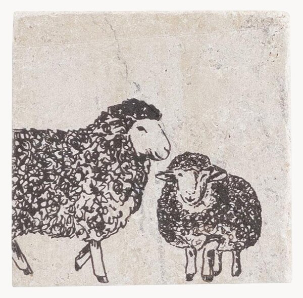 Set di 4 sottobicchieri Sheep