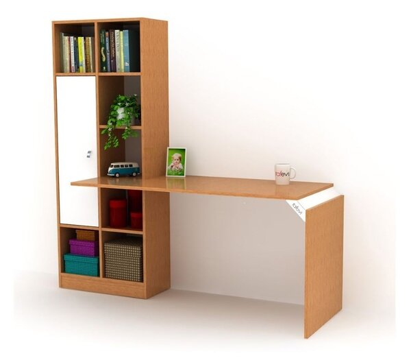Scrivania con libreria 145x60x169 cm Opus 147