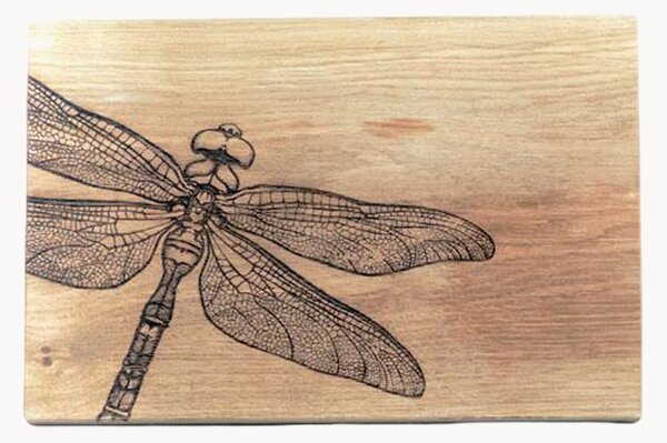 Tagliere in legno di quercia Dragonfly